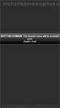 Mobile Screenshot of enchantedeveningshop.com